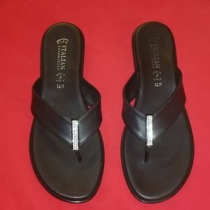 2/$35 Italian Shoemakers 12M Leather Sandals